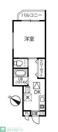 ファーマメント大宮大和田の物件間取画像
